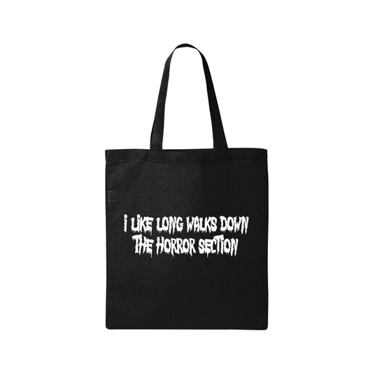 Horror section tote